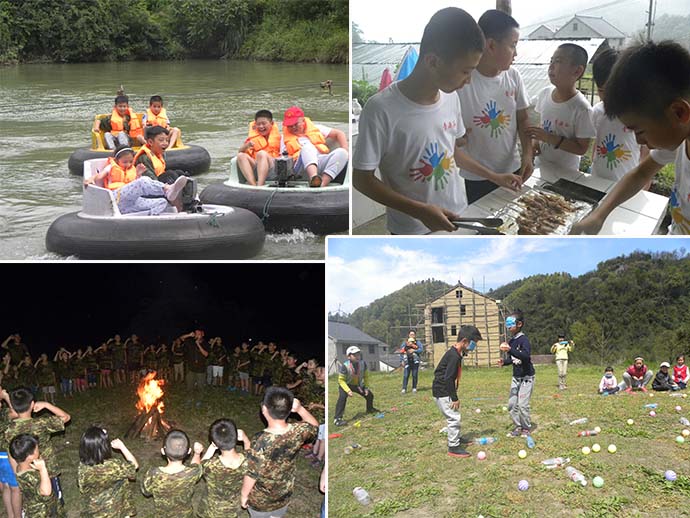 湖州云梦谷夏令营活动